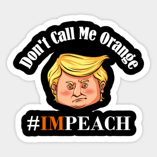 Funny Trump Impeachment Sticker